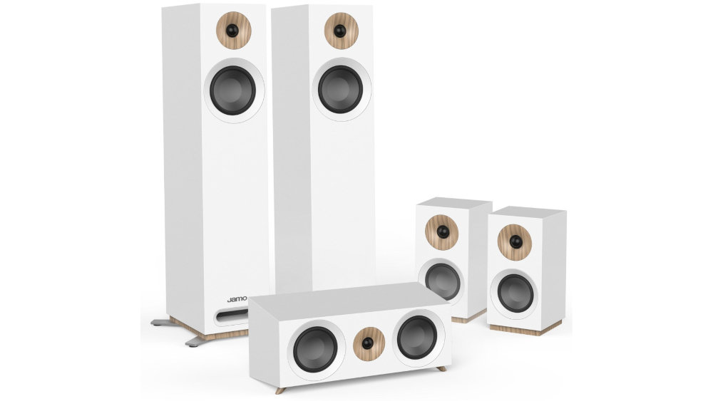 Kino Domowe PIONEER VSX-534B + JAMO S 805-HCS Biały - Dźwięk
