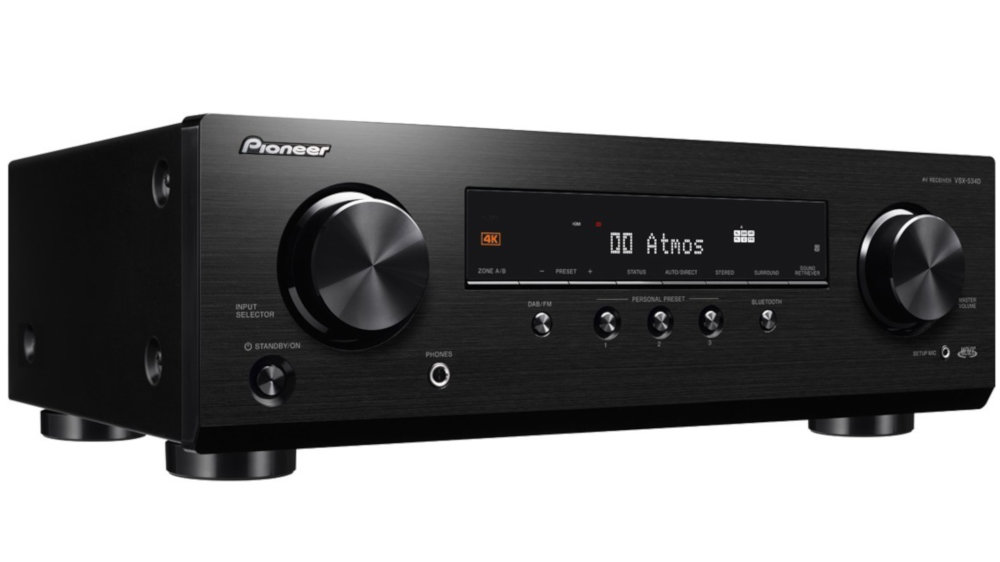 Kino Domowe PIONEER VSX-534B + JAMO S 807-HCS Biały - Amplituner