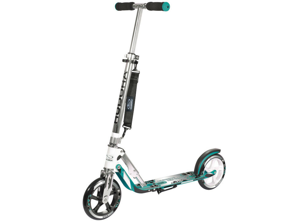 Hulajnoga HUDORA BigWheel 205 14751 wyglad front aluminium