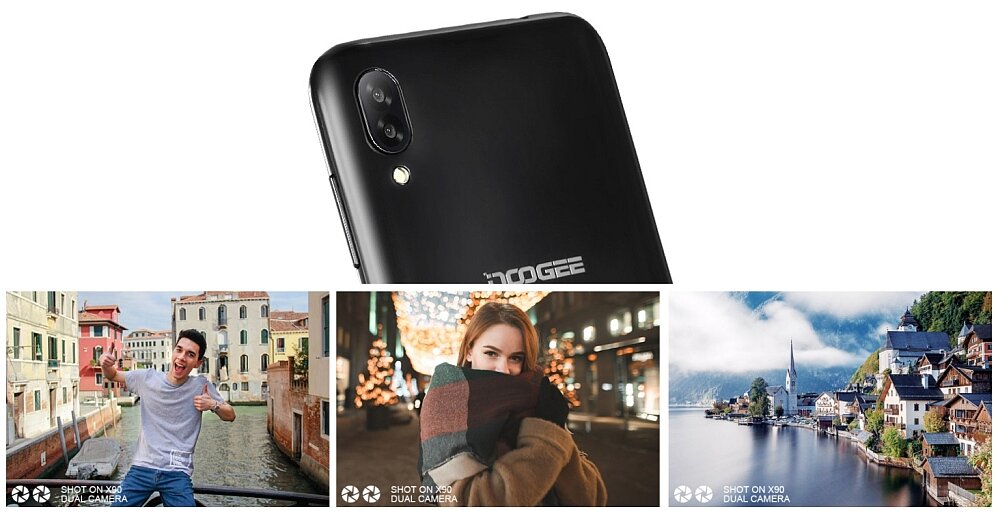 Smartfon DOOGEE X90 ekran bateria aparat wydajność pojemność zdjęcia procesor ram pamięć obudowa wyświetlacz rozdzielczość ładowanie zalety cechy