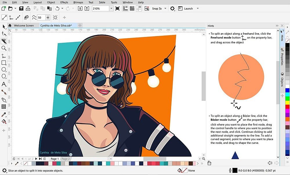 Program COREL CorelDRAW Home & Student 2019