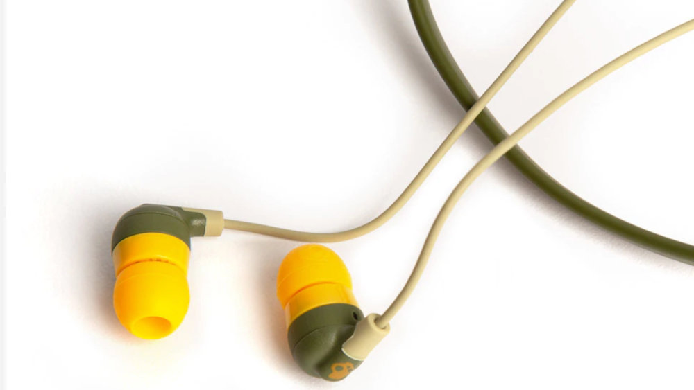 Słuchawki Dokanałowe SKULLCANDY Ink'd Wireless Oliwkowy - Pojemna Bateria