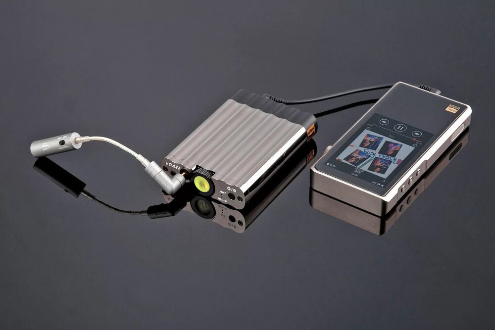 Wzmacniacz słuchawkowy IFI AUDIO xCAN - wymiary