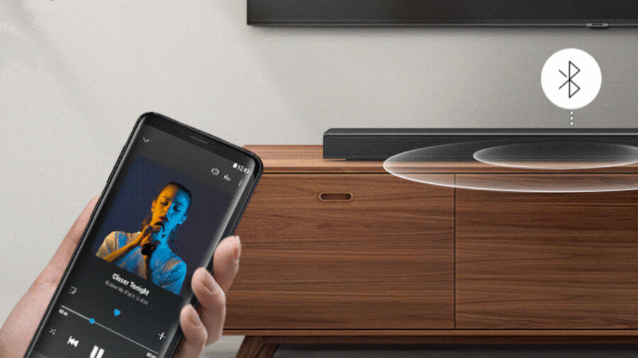 Soundbar SAMSUNG HW-Q60R - streamowanie