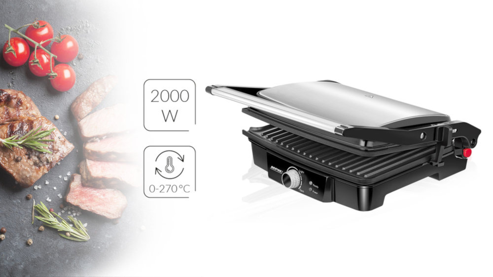 Grill GORENJE KR1800SDP płyty grzewcze
