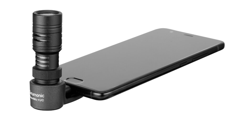 Mikrofon SARAMONIC SmartMic+ UC nagrania kompatybilność wyraźny dźwięk jakość czułość wygoda komfort ochrona dźwięku