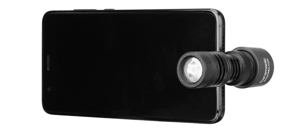 Mikrofon SARAMONIC SmartMic+ UC nagrania kompatybilność wyraźny dźwięk jakość czułość wygoda komfort ochrona dźwięku