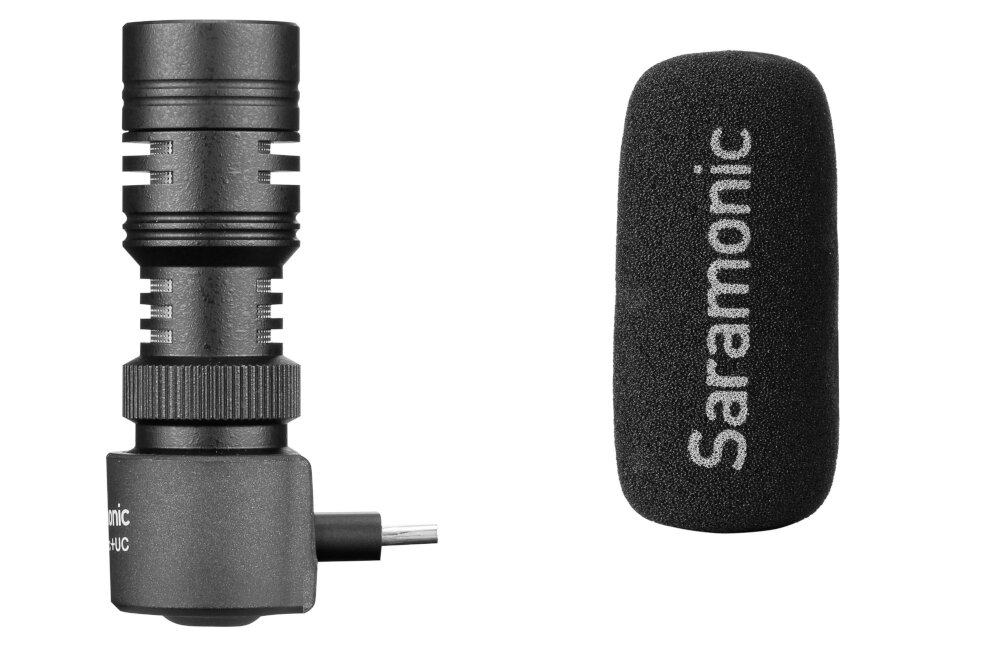 Mikrofon SARAMONIC SmartMic+ UC nagrania kompatybilność wyraźny dźwięk jakość czułość wygoda komfort ochrona dźwięku