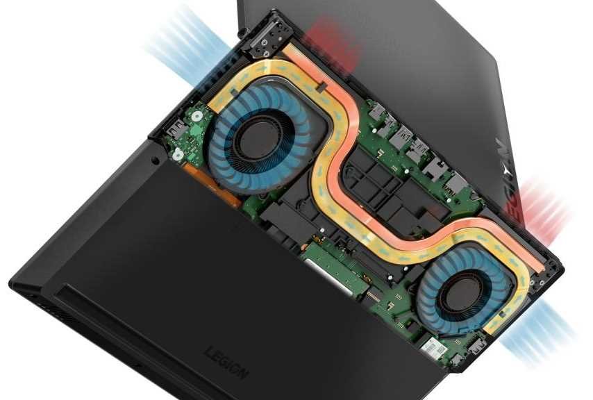 Laptop gamingowy LENOVO Legion Y530 - chłodzenie