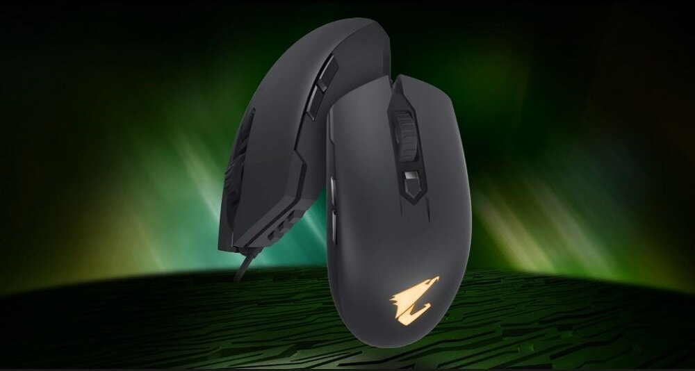 Mysz GIGABYTE Aorus M2 - podswietlenie