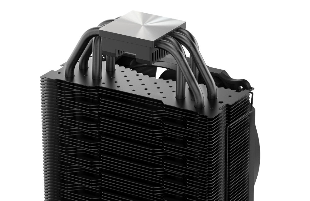 CHŁODZENIE CPU BE QUIET DARK ROCK SLIM BK024 cichy budowa