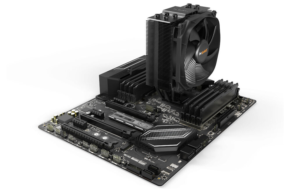 CHŁODZENIE CPU BE QUIET DARK ROCK SLIM BK024 chłodzenie wertykalny pionowy montaż