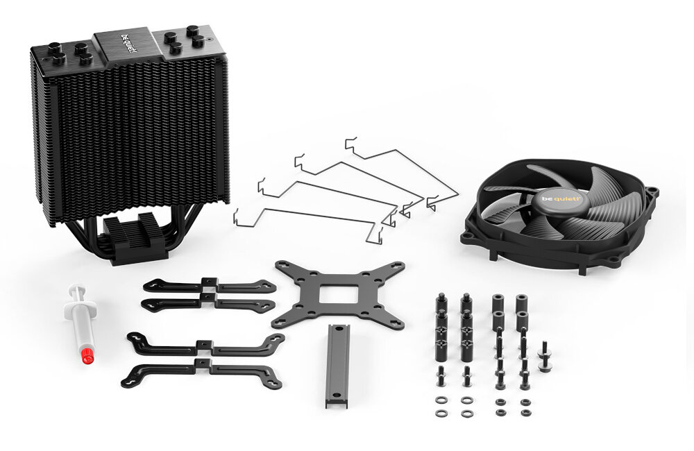 CHŁODZENIE CPU BE QUIET DARK ROCK SLIM BK024 zestaw pasta chłodzenie