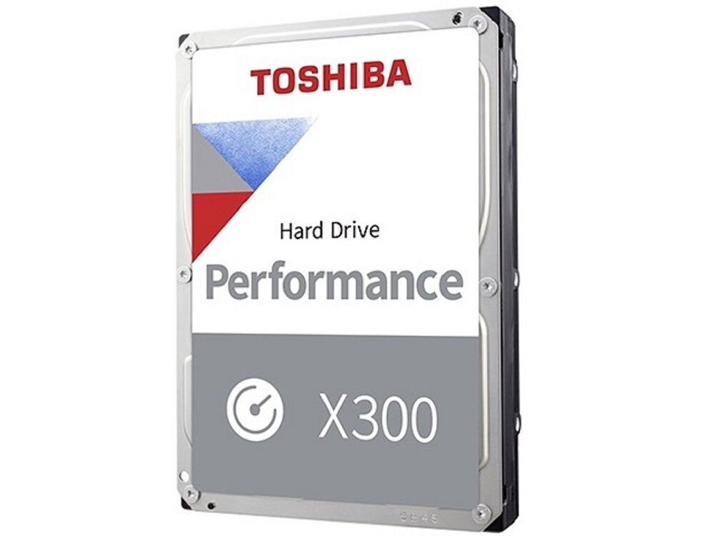 Dysk TOSHIBA X300 do zastosowań profesjonalnych dla graczy dla projektantów graficznych pojemność użytkowa Bezpieczeństwo przechowywanych danych Szybki transfer danych wysoka prędkość obrotowa