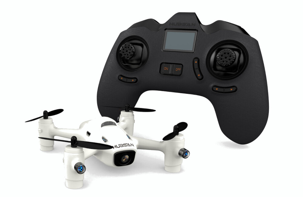 DRON HUBSAN H107C+ częstotliwość zasięg kontroler
