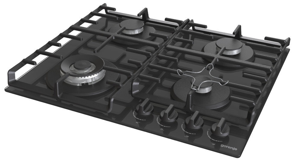 Płyta gazowa GORENJE GTW641B - Wygląd Ogólny