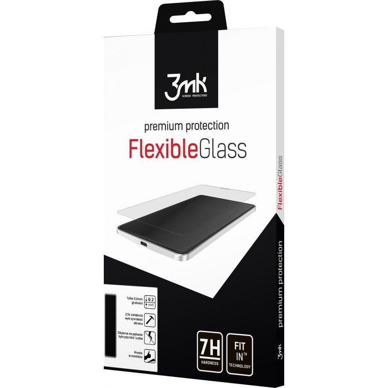 SZKŁO HYBRYDOWE 3MK FLEXIBLE GLASS HUAWEI Y5 2019 opakowanie