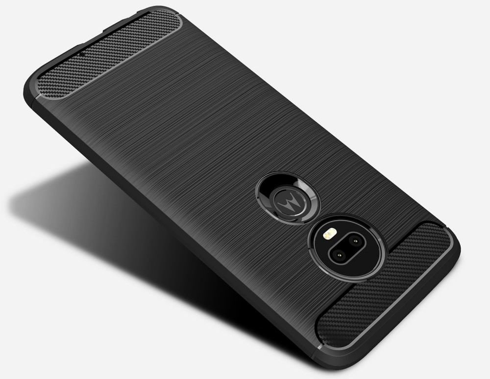 Etui TECH-PROTECT TPUCARBON MOTOROLA MOTO G7/G7