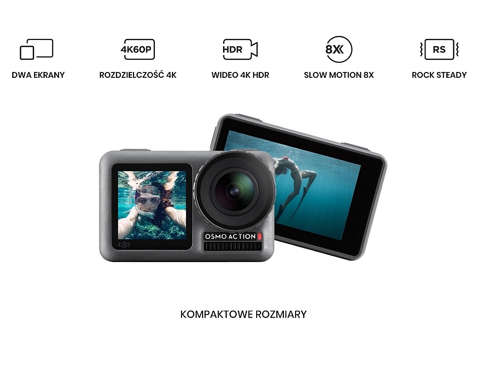 Kamera sportowa DJI Osmo Action