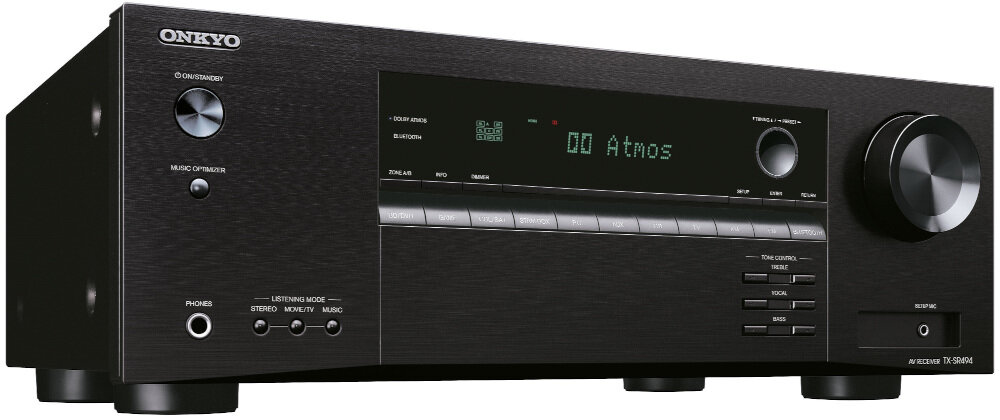 Amplituner ONKYO TX-SR494B - jakość dźwięku
