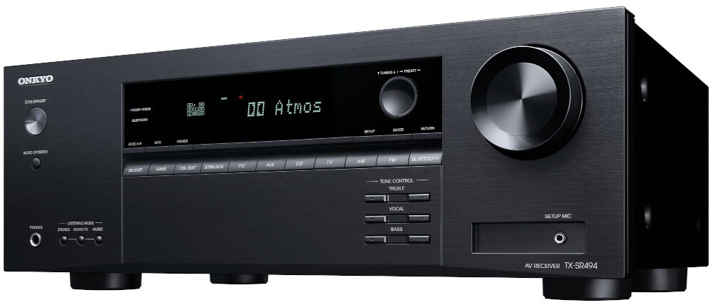 Amplituner ONKYO TX-SR494B  - kolory