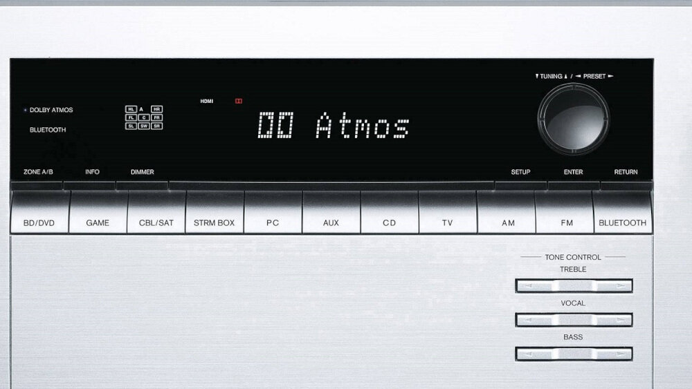 Amplituner ONKYO TX-SR494S - łączność