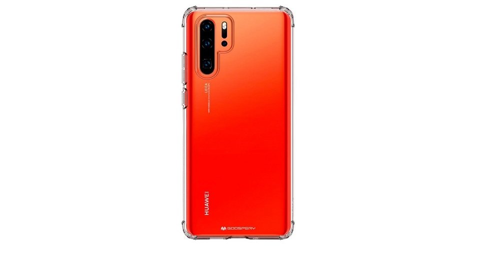 Etui MERCURY Super Protect do Huawei P30-Pro  Przezroczysty widok ogólny front