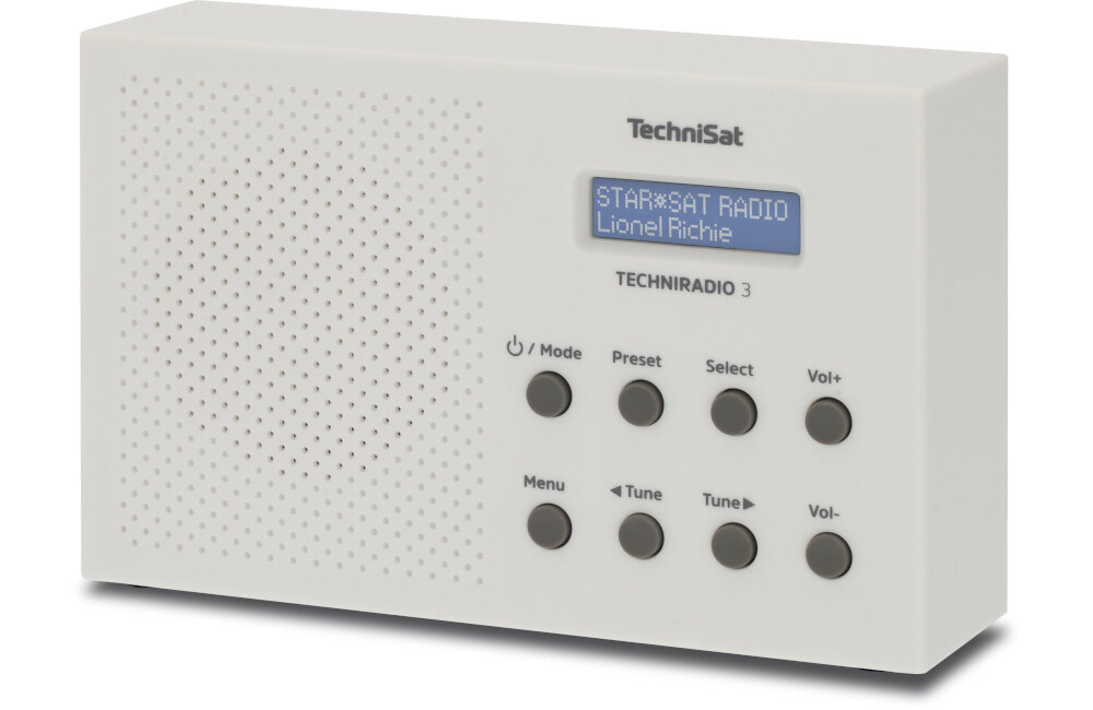 Radio TECHNISAT TECHNIRADIO 3 BIALY podwieszane zestaw montażowy antena
