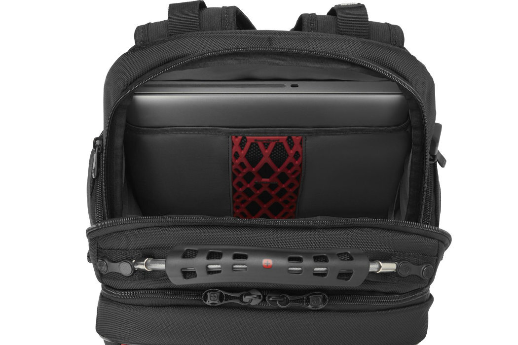 Torba na laptopa WENGER Pegasus Delux 14-16 cali Czarny wygoda elegancja podróż praca trwałość materiał wyposażenie ładowanie