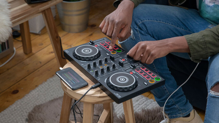 Kontroler DJ PIONEER DDJ-200 - Funkcja Transition FX