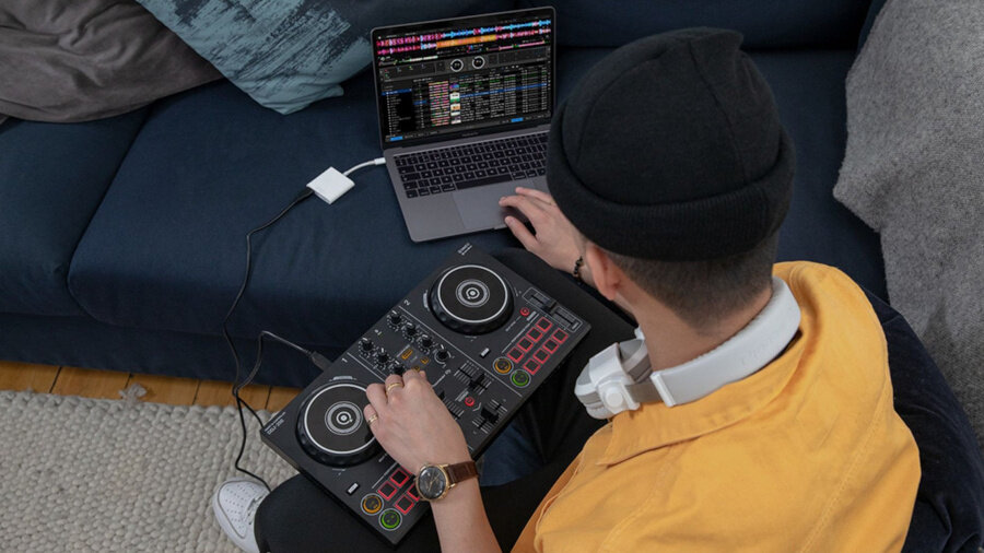 Kontroler DJ PIONEER DDJ-200 - Kompaktowe wymiary