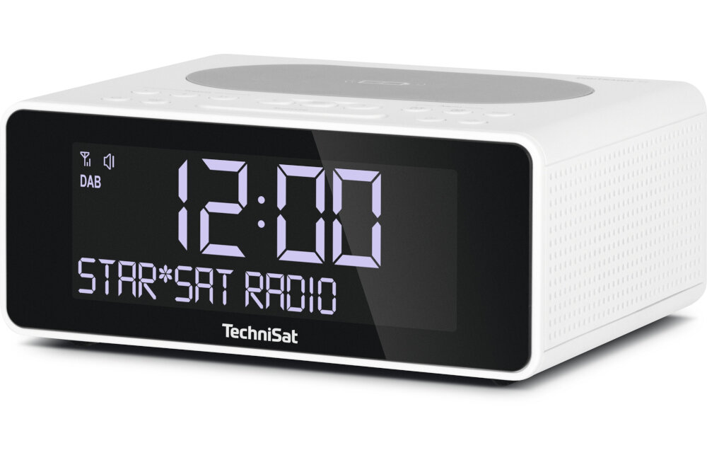 TECHNISAT DIGITRADIO 52 BIAŁY RADIOBUDZIK zestaw urządzenie podstawowe kabel sieciowy