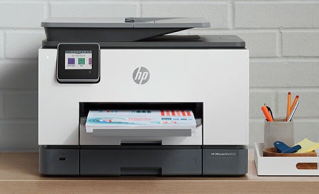Urządzenie HP Officejet Pro 9023 - Smart Tasks skanowanie plików do chmury podajnik druk dwustronny