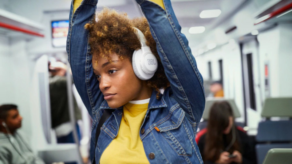 Słuchawki Nauszne JBL Live 650BTNC Biały - Active Noise Cancelling