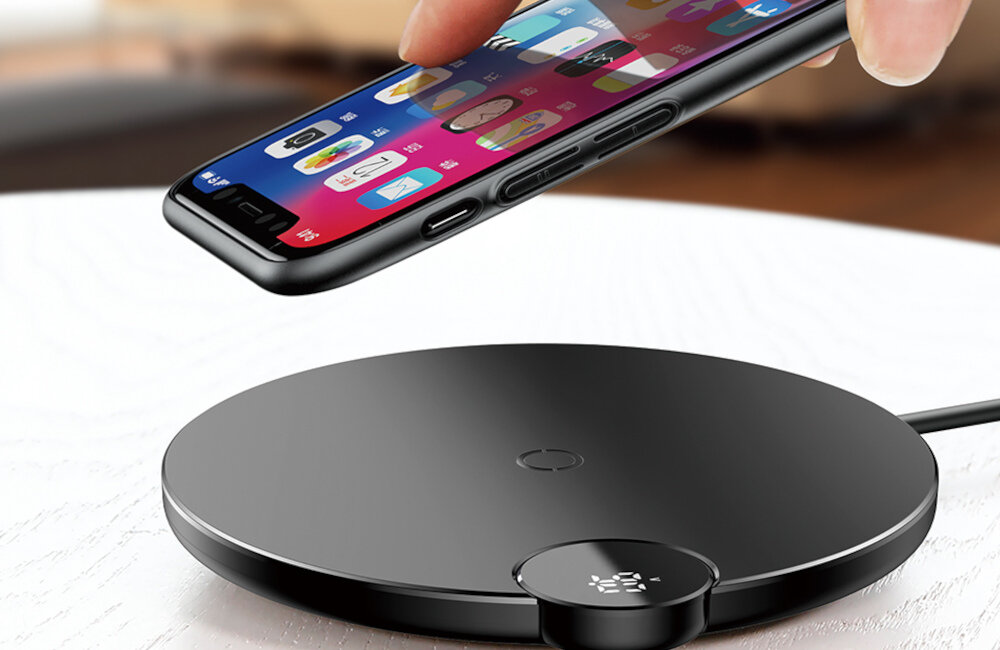ŁADOWARKA INDUKCYJNA BASEUS WIRELESS CHARGER 10W - CZARNA moc