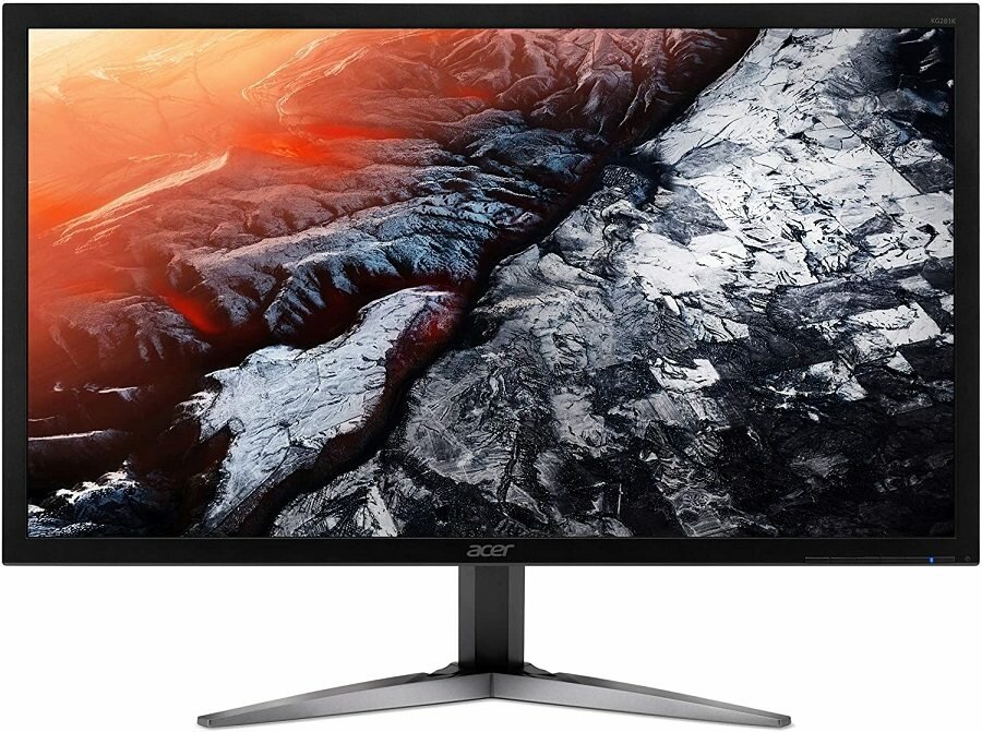 Monitor ACER KG281KA - wygląd ogólny 4K UHD wysoka jakość