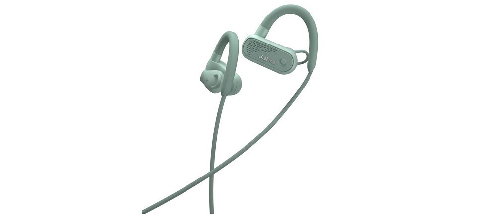 Słuchawki dokanałowe JABRA Elite Active 45e Mietowy widok ogólny skos