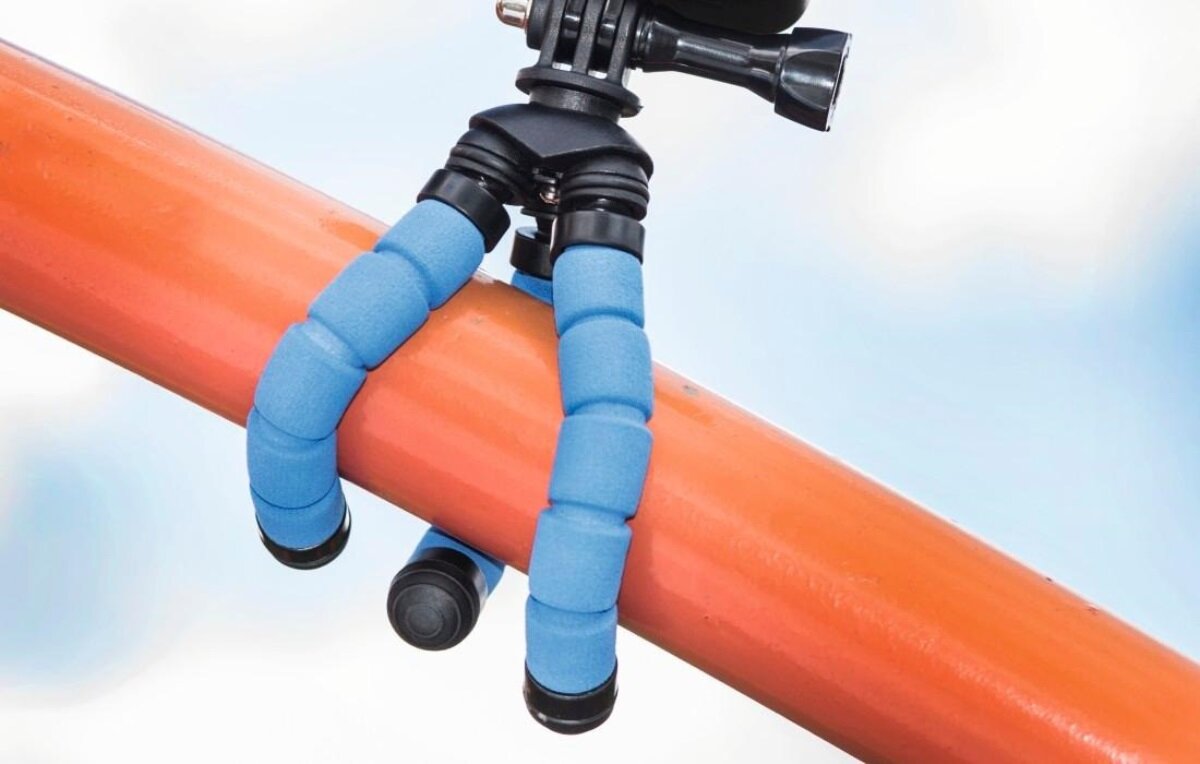 Elastyczne nogi, statyw Hama Flex 2w1, stabilne ustawienie, idealne dla nietypowych miejsc