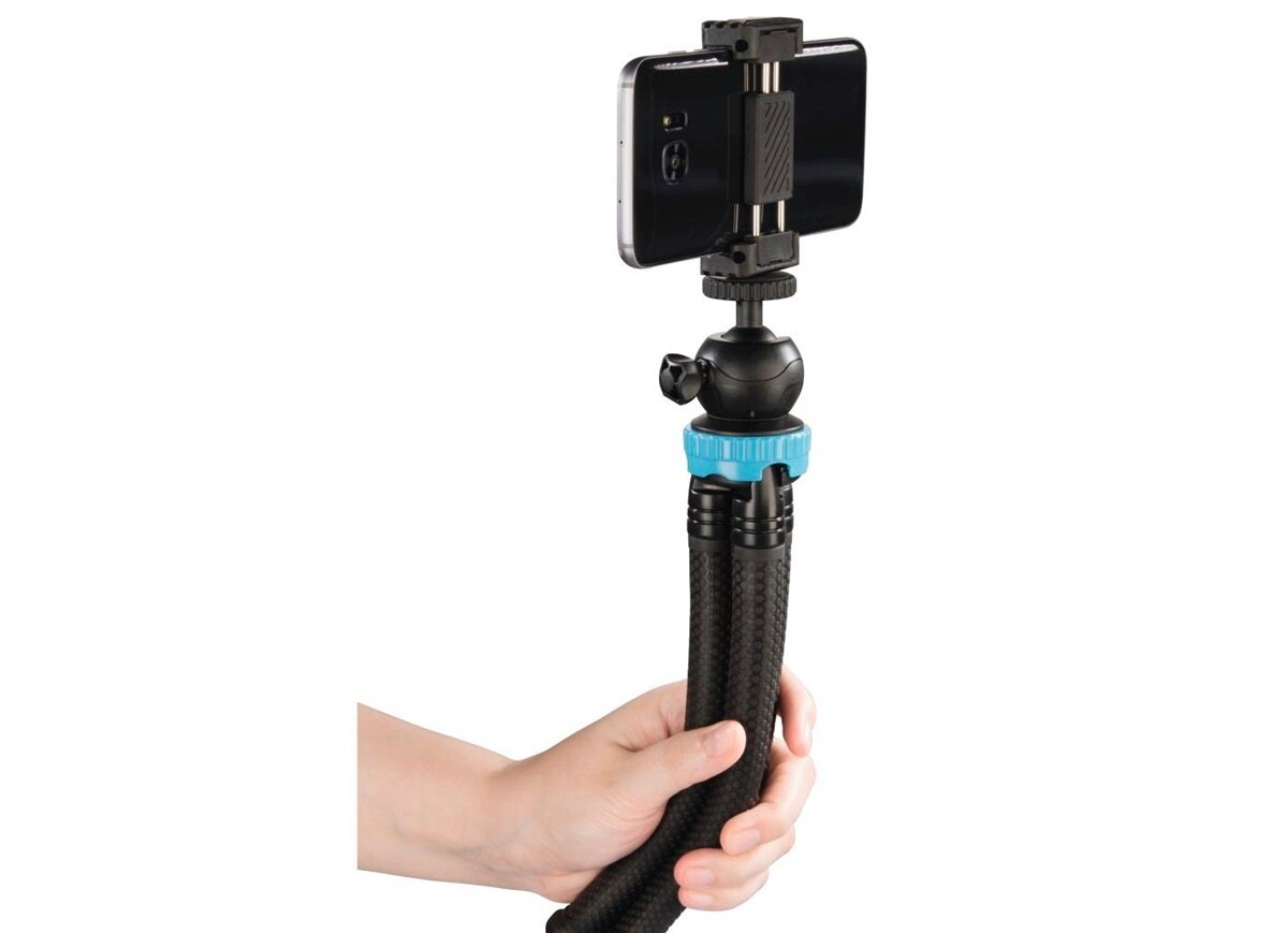 Kompaktowy i lekki, mini statyw Hama FlexPro 3w1, idealny na wakacje i spontaniczne wypady