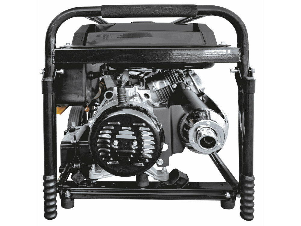 Agregat prądotwórczy SMART SM-01-9000 moc ciągła 7500W pojemność 439 cm³ prądnica wirnik stojan z wysokiej jakości miedzi zbiornik paliwa 25 litrów pojemność misy olejowej 1,1 litra cichy wydajny