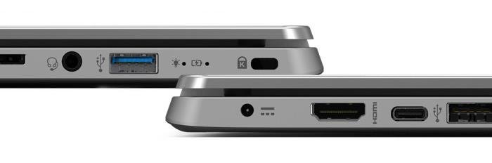 Laptop ACER Swift 1 - Porty