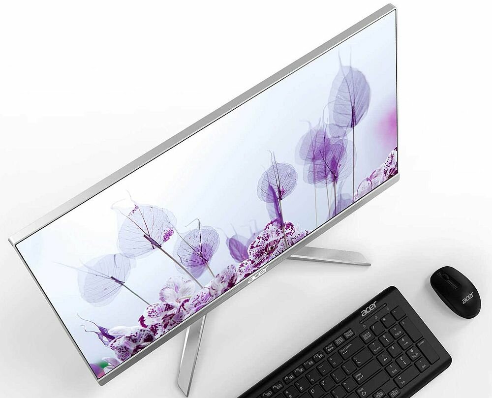 Komputer ACER Aspire C emisja światła 