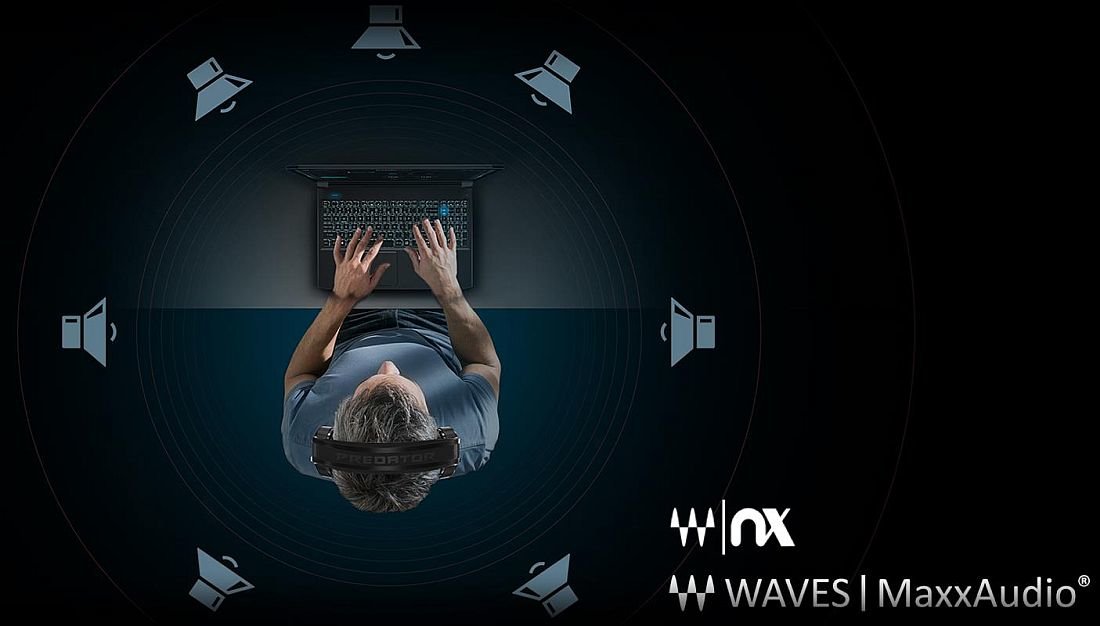 Laptop ACER Predator Helios 300 - DŹWIĘK 