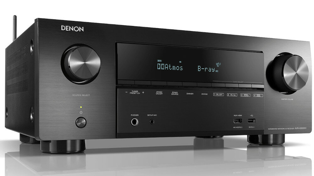 Amplituner DENON AVR-X2600H - dźwięk