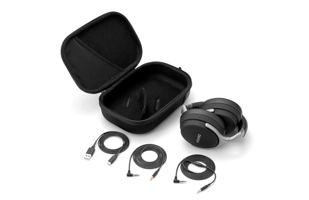 SŁUCHAWKI DENON AH-GC25W NAUSZNE CZARNE