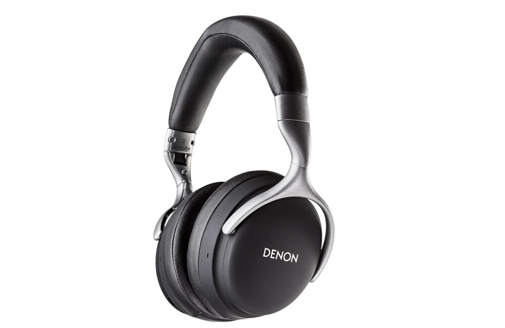 SŁUCHAWKI DENON AH-GC25W NAUSZNE CZARNE Clear Voice Capture