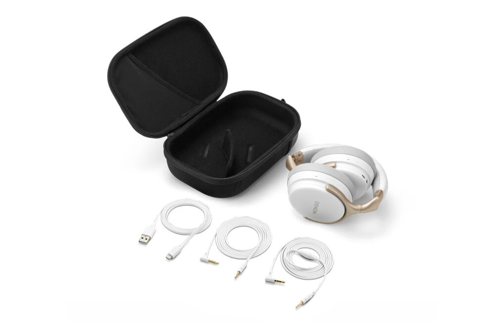 SŁUCHAWKI DENON AH-GC25W NAUSZNE BIALE