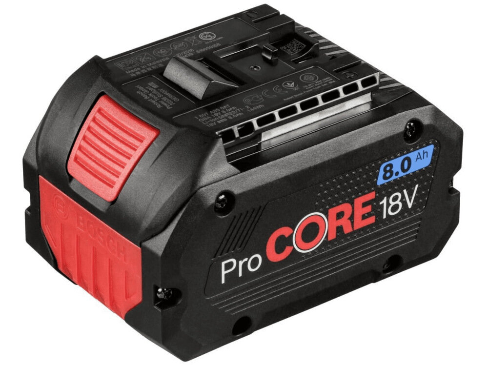 Akumulator BOSCH ProCORE 1600A016GK 8Ah 18V pojemnosc 8,0 Ah napiecie 18 V do narzedzi ogrodowych i elektronarzedzi wszechstronny