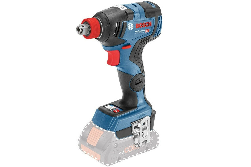 Zakrętarka udarowa BOSCH Professional GDX 18V-200 C 06019G4201 rekojesc led oswietlenie