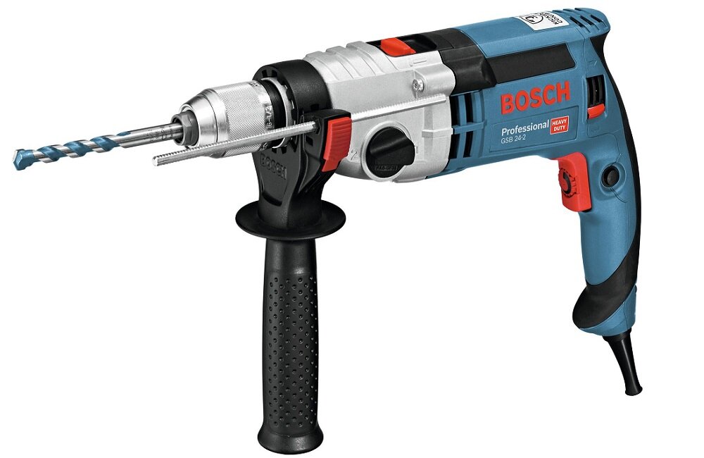Wiertarka udarowa BOSCH Professional GSB 24 2 Wysoka trwałość